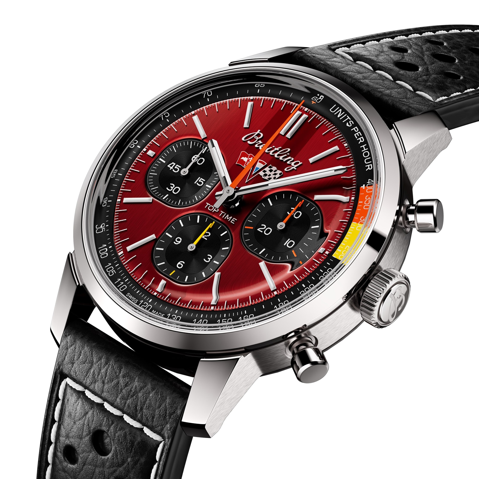 Breitling Top Time B01 Classic Cars Chevrolet Corvette 41mm Mens Watch Breitling Top Time B01 Classic Cars Chevrolet Corvette 41mm Mens Watch