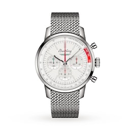 17532210 - Top Time B01 Classic Cars Ford Thunderbird 41mm Mens Watch Mesh Strap