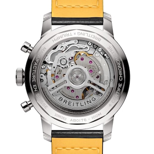 Breitling Top Time B01 Triumph 41mm Mens Watch Leather