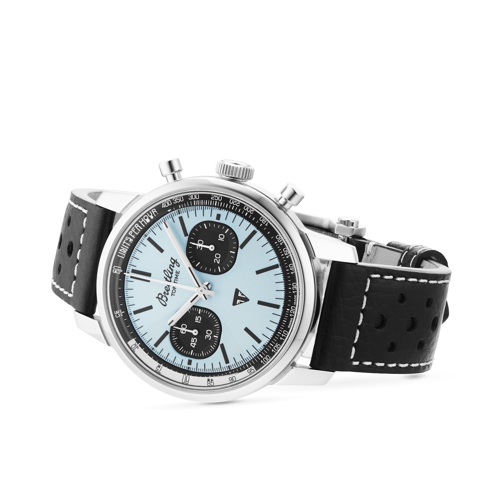 Breitling Top Time B01 Triumph 41mm Mens Watch Leather