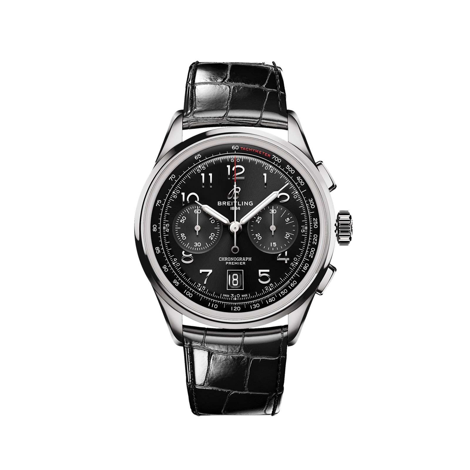 Breitling Premier B01 Chronograph 42mm Mens Watch Black Breitling Premier B01 Chronograph 42mm Mens Watch Black