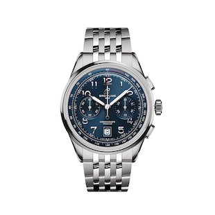 Breitling Premier B01 Chronograph 42mm Mens Watch Blue Stainless Steel