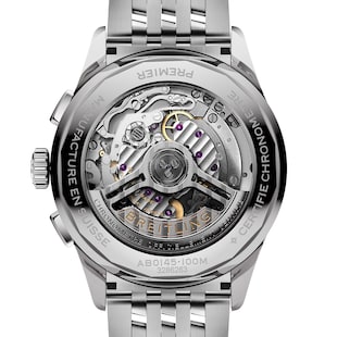 Breitling Premier B01 Chronograph 42mm Mens Watch Blue Stainless Steel