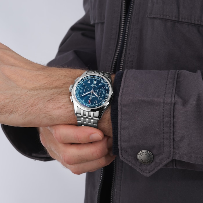Breitling Premier B01 Chronograph 42mm Mens Watch Blue Stainless Steel