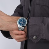 Breitling Premier B01 Chronograph 42mm Mens Watch Blue Stainless Steel