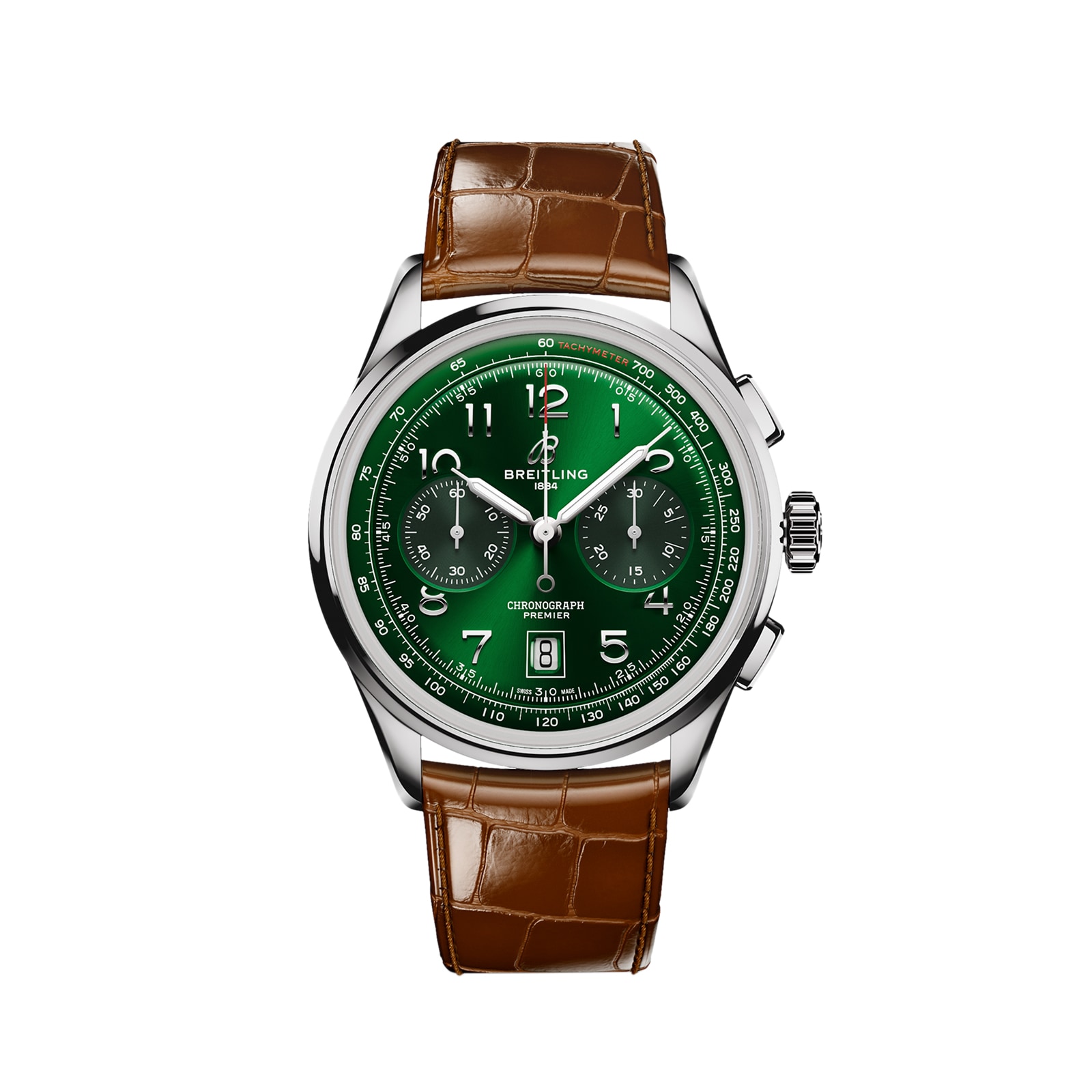 Breitling Premier B01 Chronograph 42mm Mens Watch Green Breitling Premier B01 Chronograph 42mm Mens Watch Green