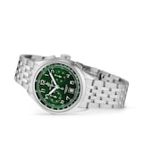 Breitling Premier B01 Chronograph 42mm Mens Watch Green Stainless Steel