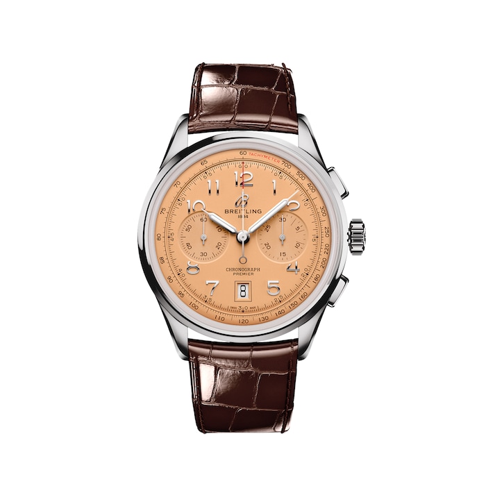 Breitling Premier B01 Chronograph 42mm Mens Watch Copper