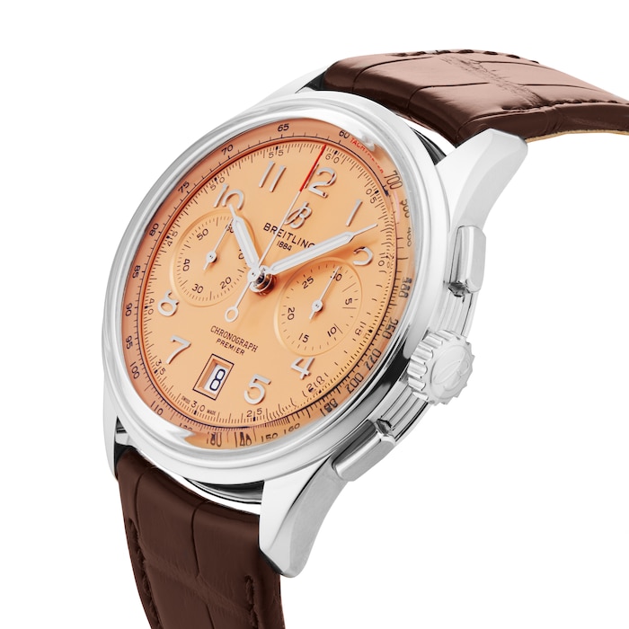 Breitling Premier B01 Chronograph 42mm Mens Watch Copper