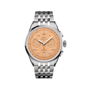Breitling Premier B01 Chronograph 42mm Mens Watch Copper Stainless Steel