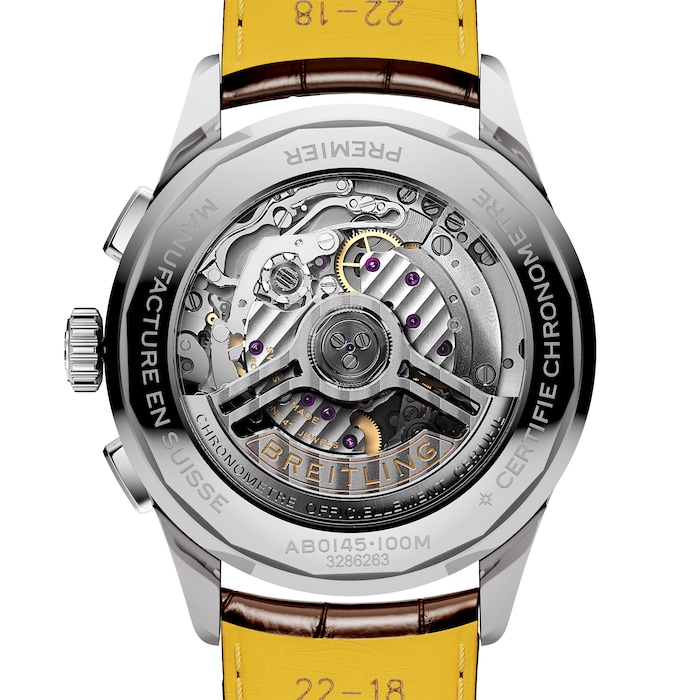 Breitling Premier B01 Chronograph 42mm Mens Watch Cream