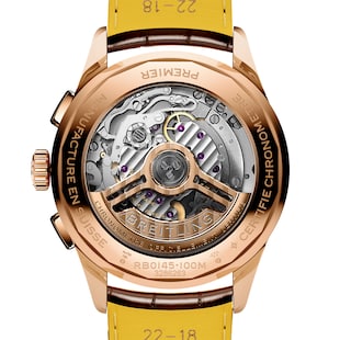 Breitling Premier B01 Chronograph 42mm Mens Watch Cream