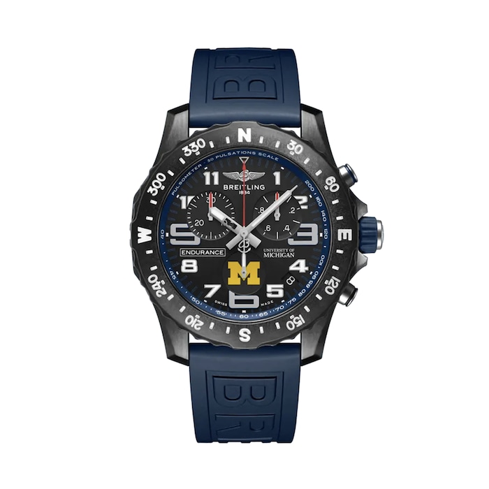 Breitling Endurance Pro University 44mm Mens Watch Black