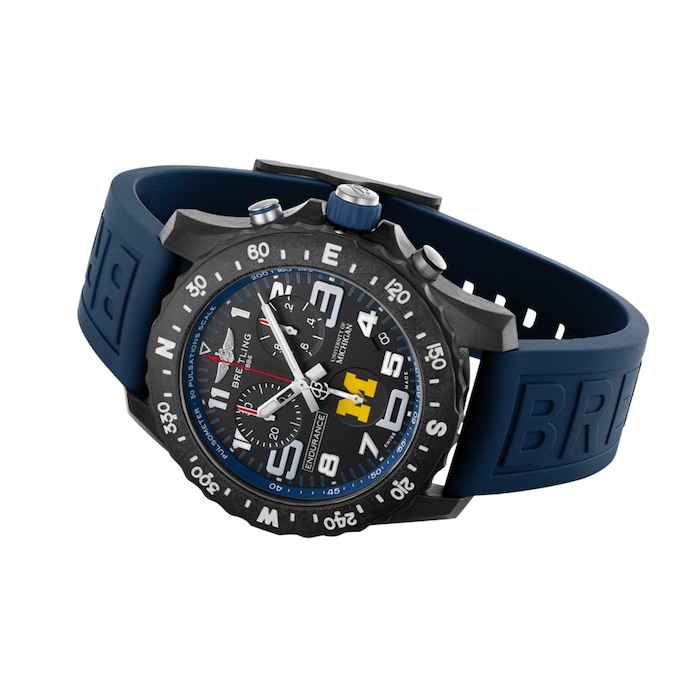 Breitling Endurance Pro University 44mm Mens Watch Black