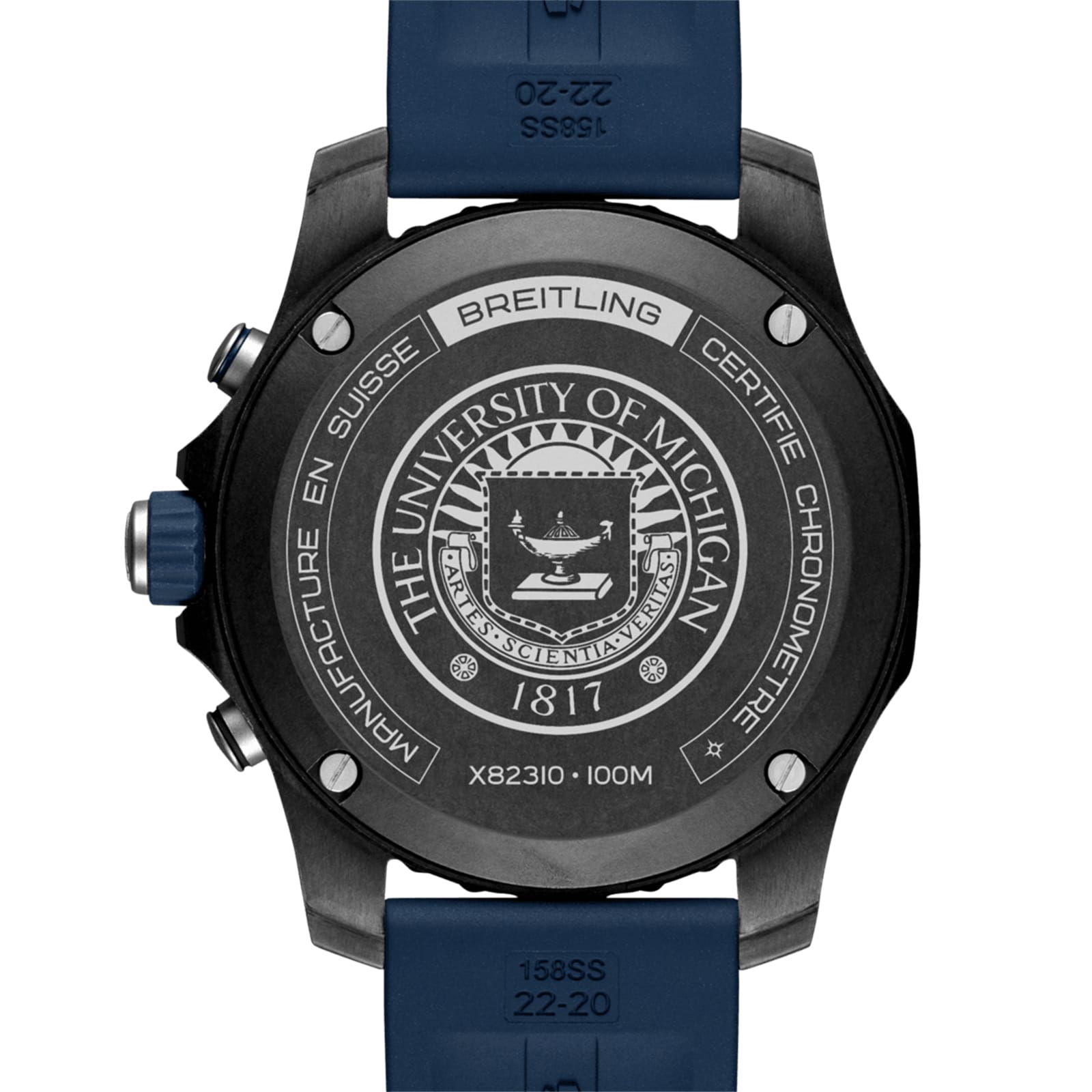 Breitling Endurance Pro University 44mm Mens Watch Black