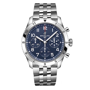 Breitling Classic AVI Chronograph 42 Tribute to Vought F4U Corsair Stainless Steel Watch