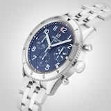 Breitling Classic AVI Chronograph 42 Tribute to Vought F4U Corsair Stainless Steel Watch