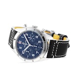 Breitling Classic AVI Chronograph 42 Tribute to Vought F4U Corsair Leather Strap Watch