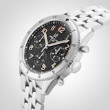 Breitling Classic AVI Chronograph 42 P-51 Mustang Stainless Steel Watch