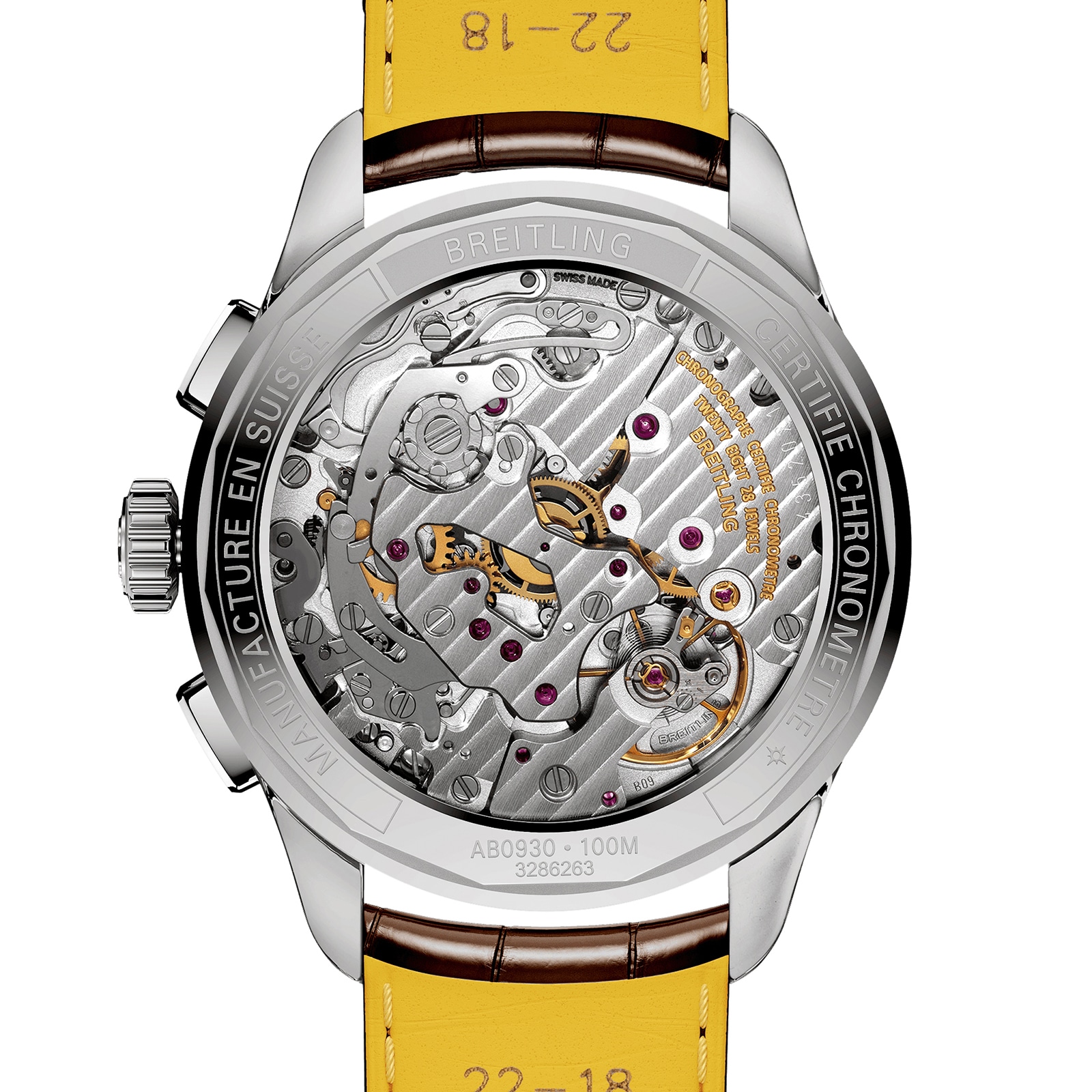 Breitling Premier B09 Chronograph 40mm Mens Watch Champagne