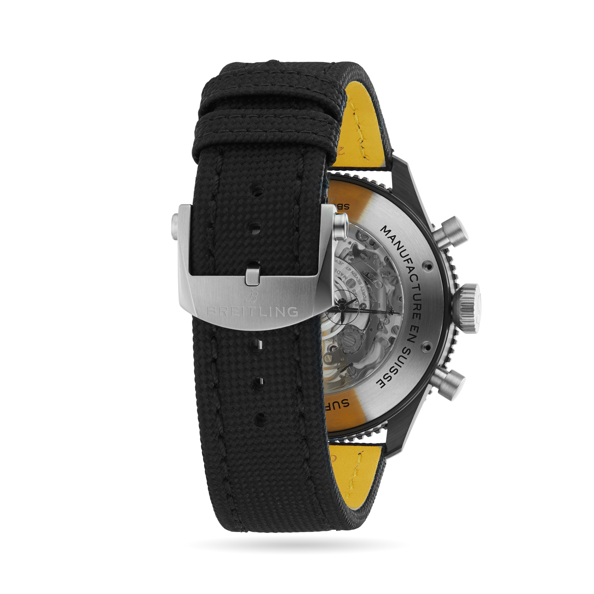 Breitling Super AVI B04 Chronograph GMT Mosquito Night Fighter 46mm Mens Watch Black Breitling Super AVI B04 Chronograph GMT Mosquito Night Fighter 46mm Mens Watch Black
