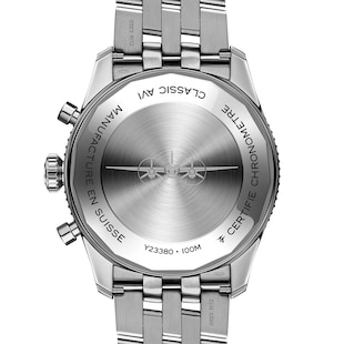 Breitling Classic AVI Chronograph 42 Mosquito Stainless Steel Watch