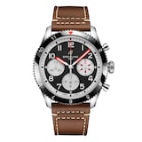Breitling Classic AVI Chronograph 42 Mosquito Leather Strap Watch
