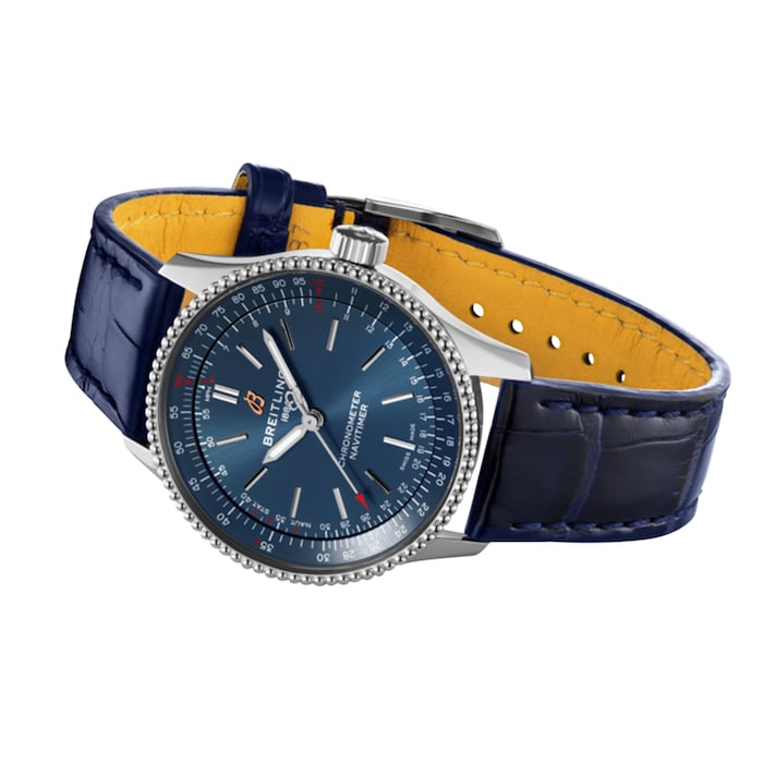 Breitling Navitimer 35mm Mens Watch Blue