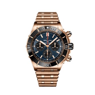Breitling Super Chronomat B01 44 18k Red Gold Watch