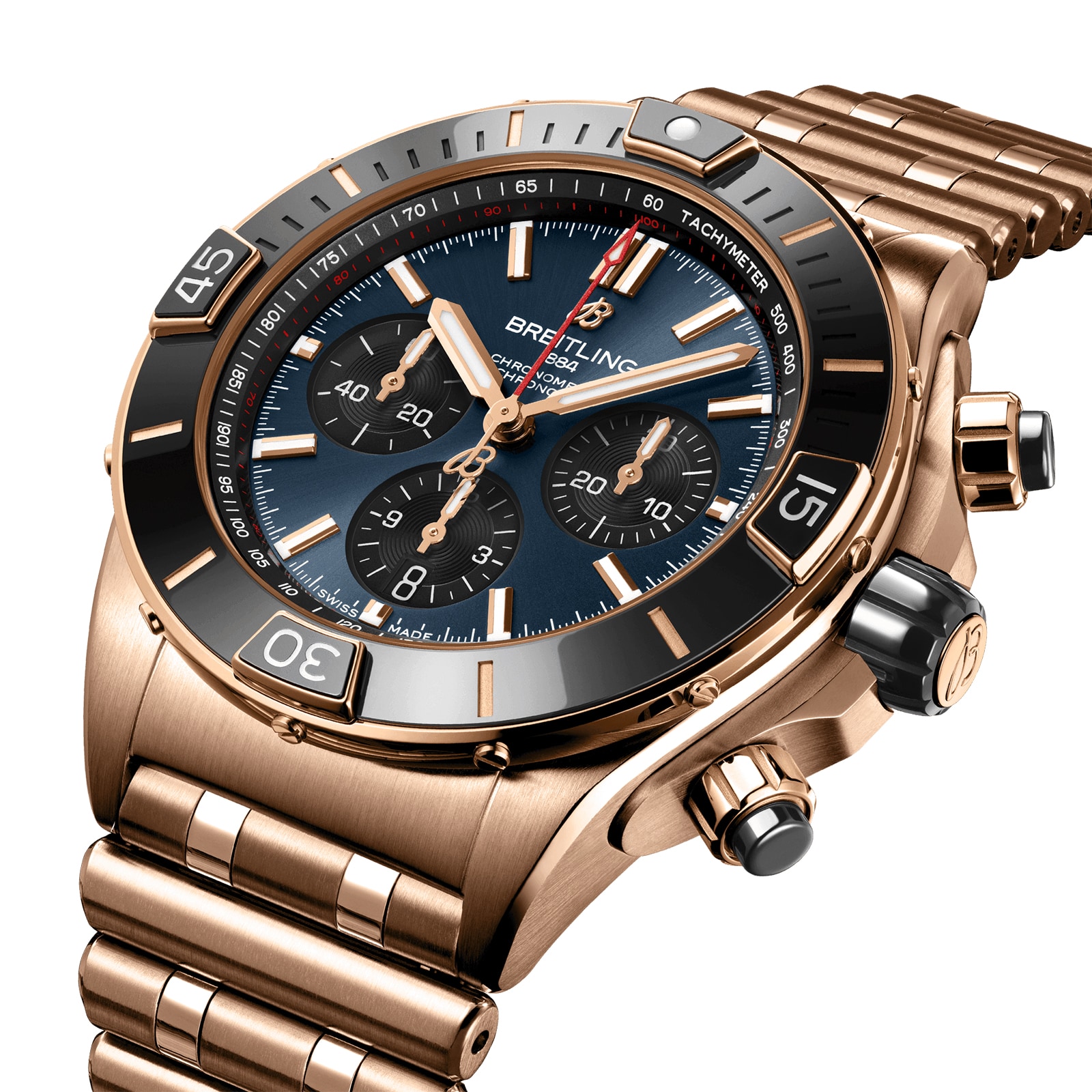 Breitling clearance gold watch