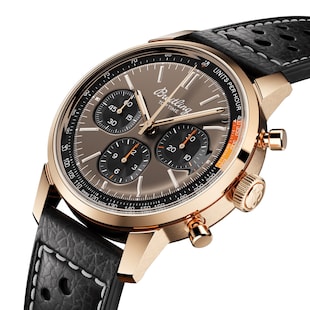 Breitling Top Time B01 41mm Mens Watch Brown