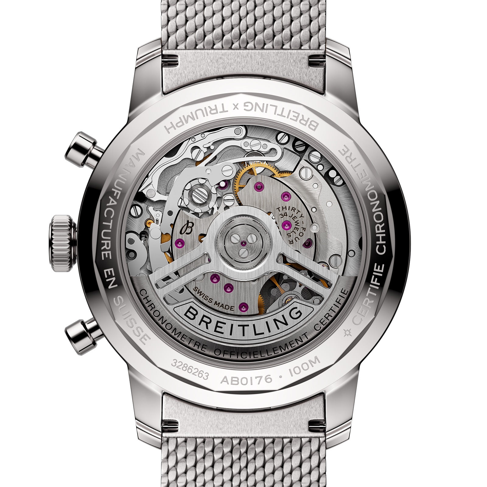 Breitling Top Time B01 Triumph 41mm Mens Watch Stainless Steel Breitling Top Time B01 Triumph 41mm Mens Watch Stainless Steel