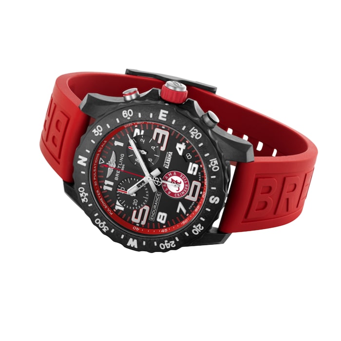 Breitling Endurance Pro The University of Alabama 44mm Mens Watch Black