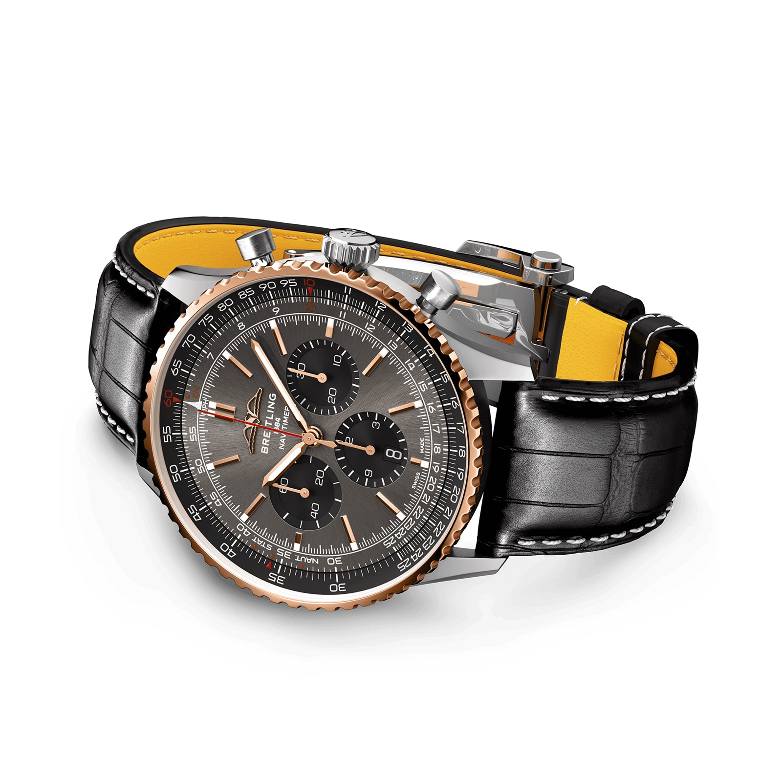 Breitling Navitimer Chronograph Limited Edition 46mm Mens Watch Grey US Exclusive