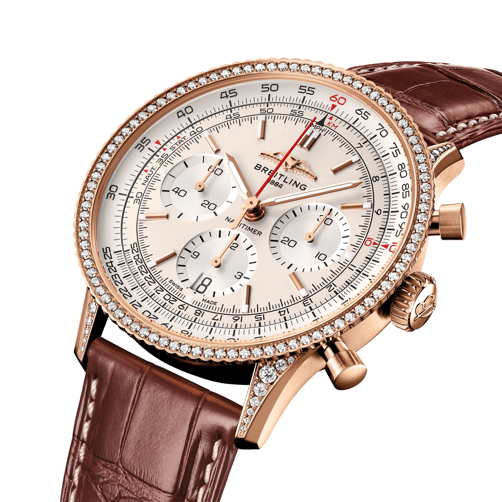 Breitling Navitimer Chronograph 41mm Mens Watch Cream Dial