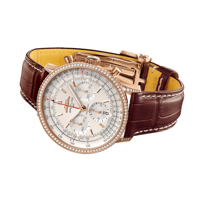 Breitling Navitimer Chronograph 41mm Mens Watch Cream Dial