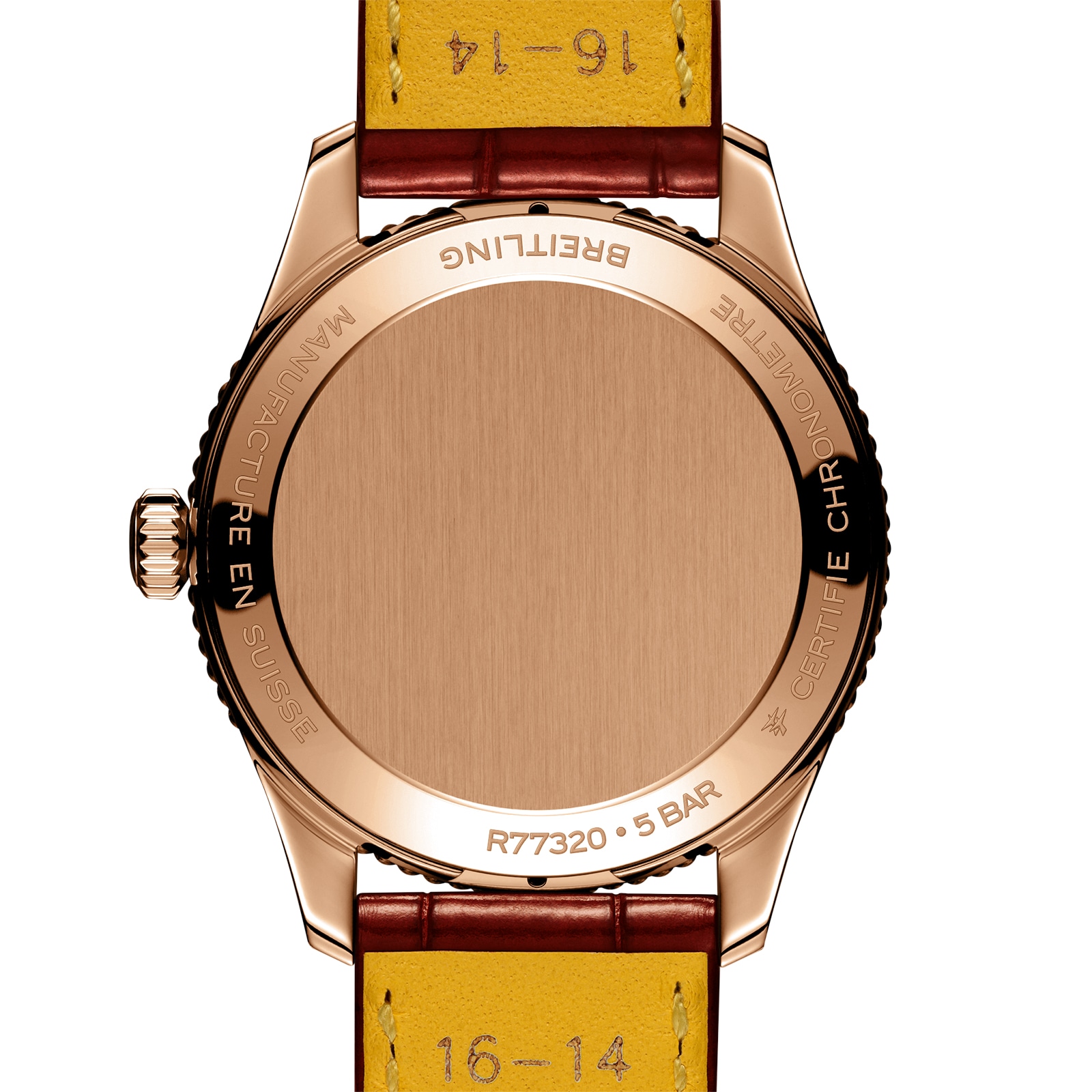 Breitling Navitimer 32mm Ladies Watch White Mother Of Pearl Alligator 18k Red Gold Breitling Navitimer 32mm Ladies Watch White Mother Of Pearl Alligator 18k Red Gold