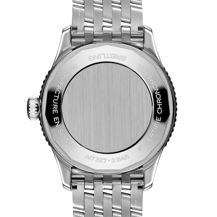 Breitling Navitimer 36mm Ladies Watch Silver