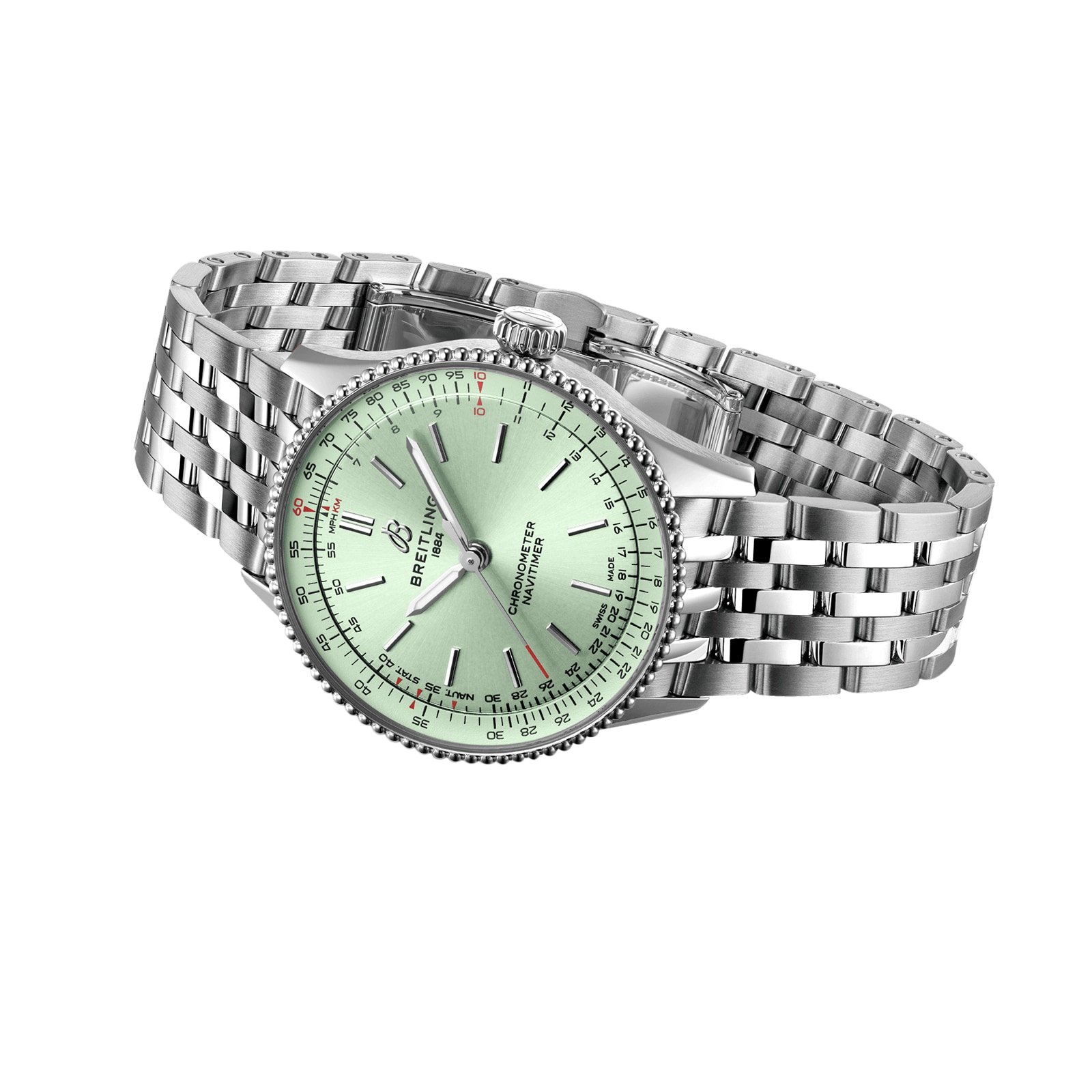 Breitling Navitimer 36mm Ladies Watch Green