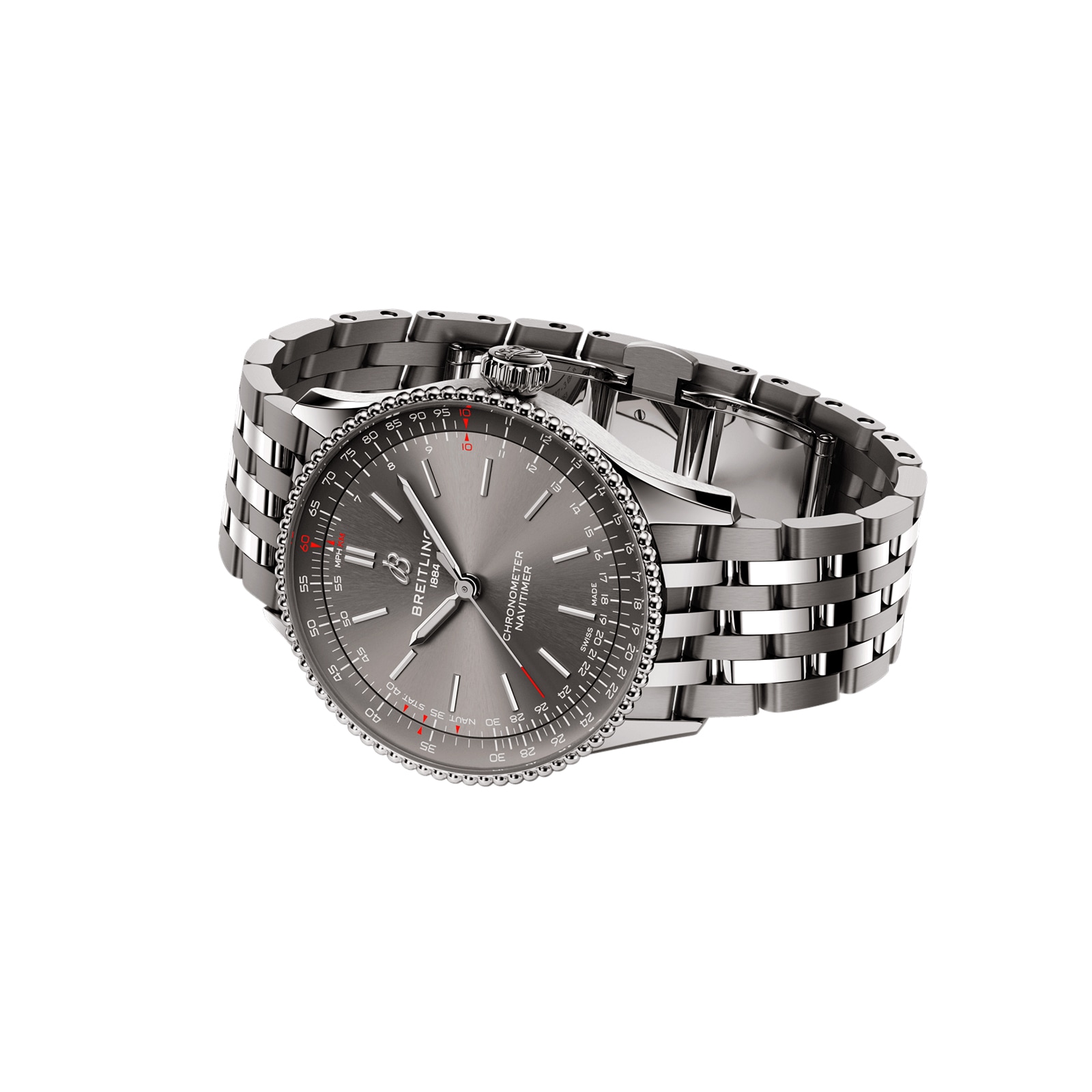 Breitling Navitimer 36mm Ladies Watch Grey