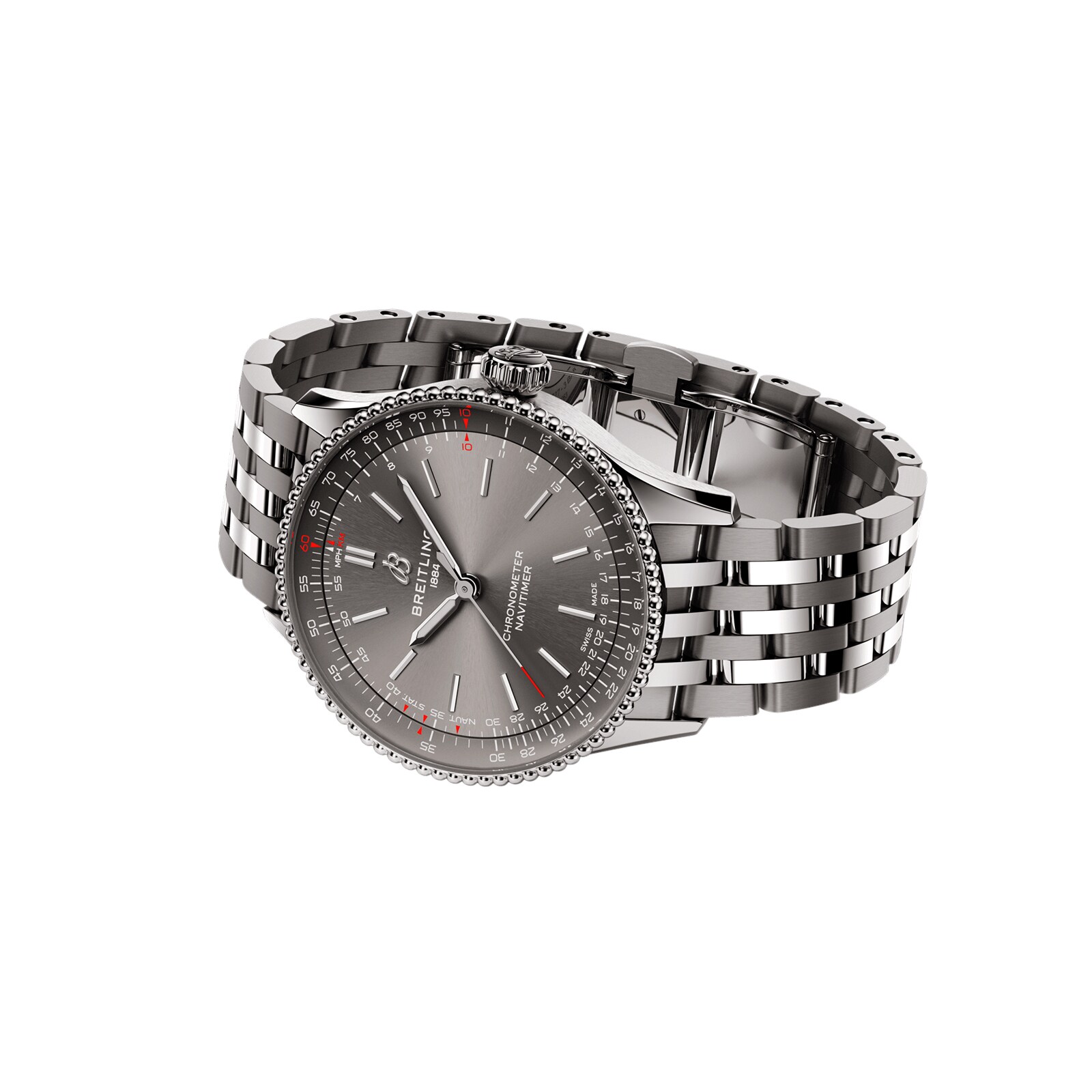 Breitling Navitimer 36mm Ladies Watch Grey