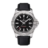 Breitling Avenger Automatic 42mm Mens Watch Black Leather