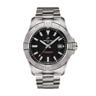 Breitling Avenger Automatic 42mm Mens Watch Black Stainless Steel