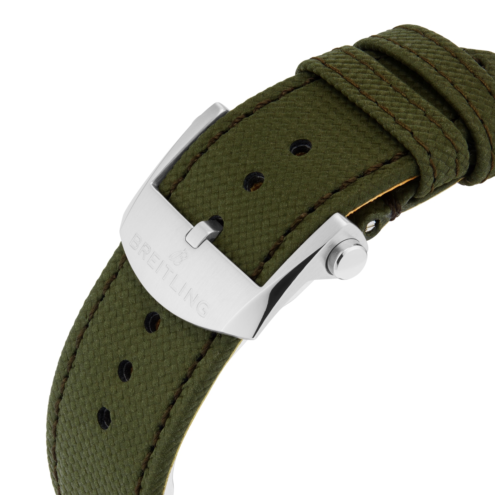 Breitling Avenger Chronograph B01 44mm Mens Watch Green Leather