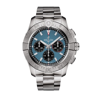 Breitling Avenger Chronograph B01 44mm Mens Watch Blue Stainless Steel