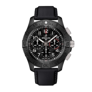 Breitling Avenger B01 Chronograph 44mm Night Mission Mens Watch Black