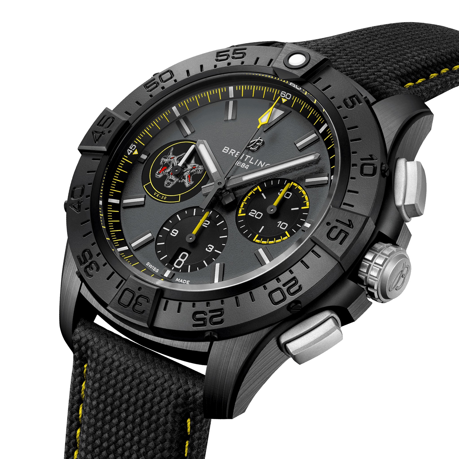 Breitling Avenger B01 Chronograph Night Mission USN Bloodhounds 44mm Mens Watch Breitling Avenger B01 Chronograph Night Mission USN Bloodhounds 44mm Mens Watch