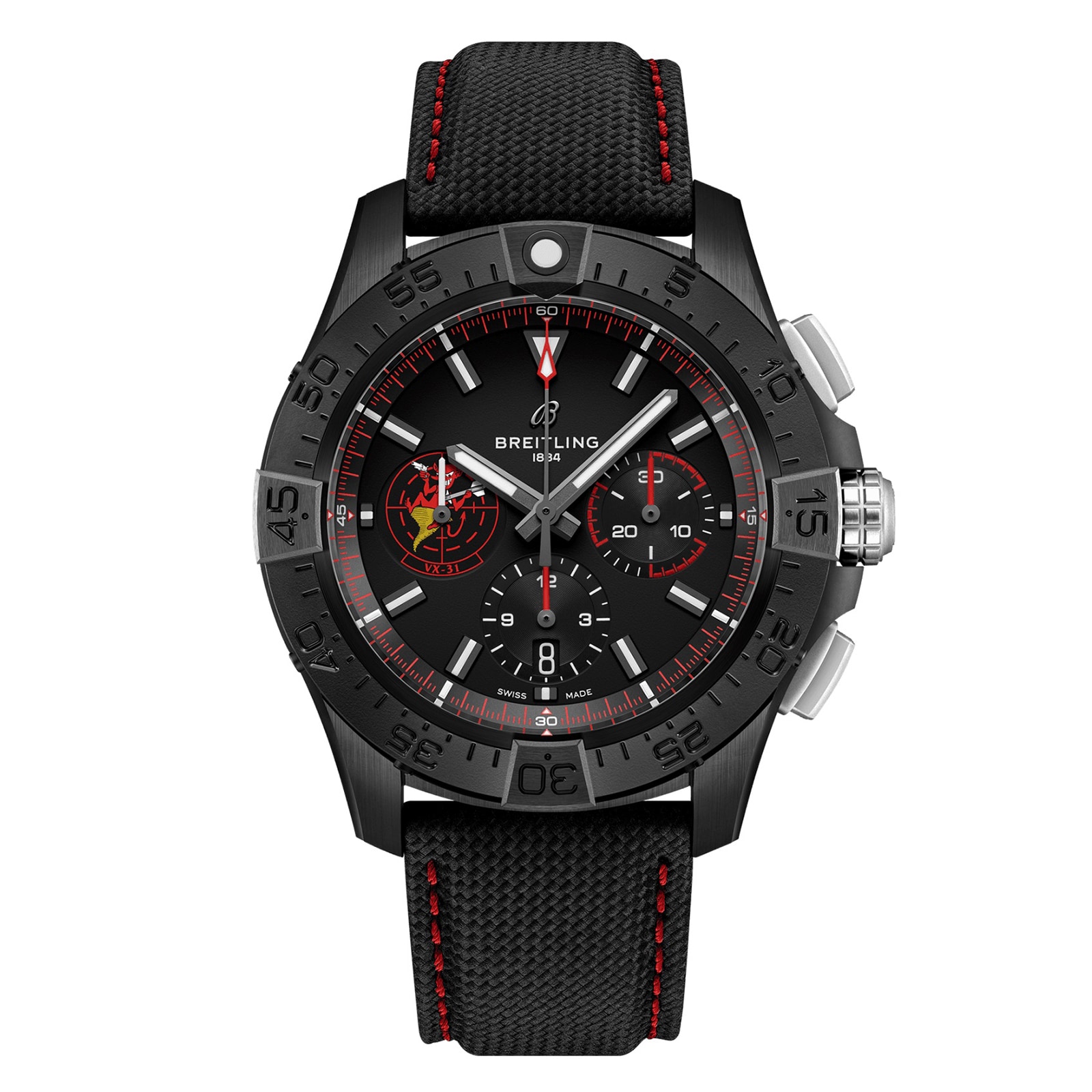 Breitling Avenger B01 Chronograph Night Mission USN Dust Devils 44mm Mens Watch Breitling Avenger B01 Chronograph Night Mission USN Dust Devils 44mm Mens Watch