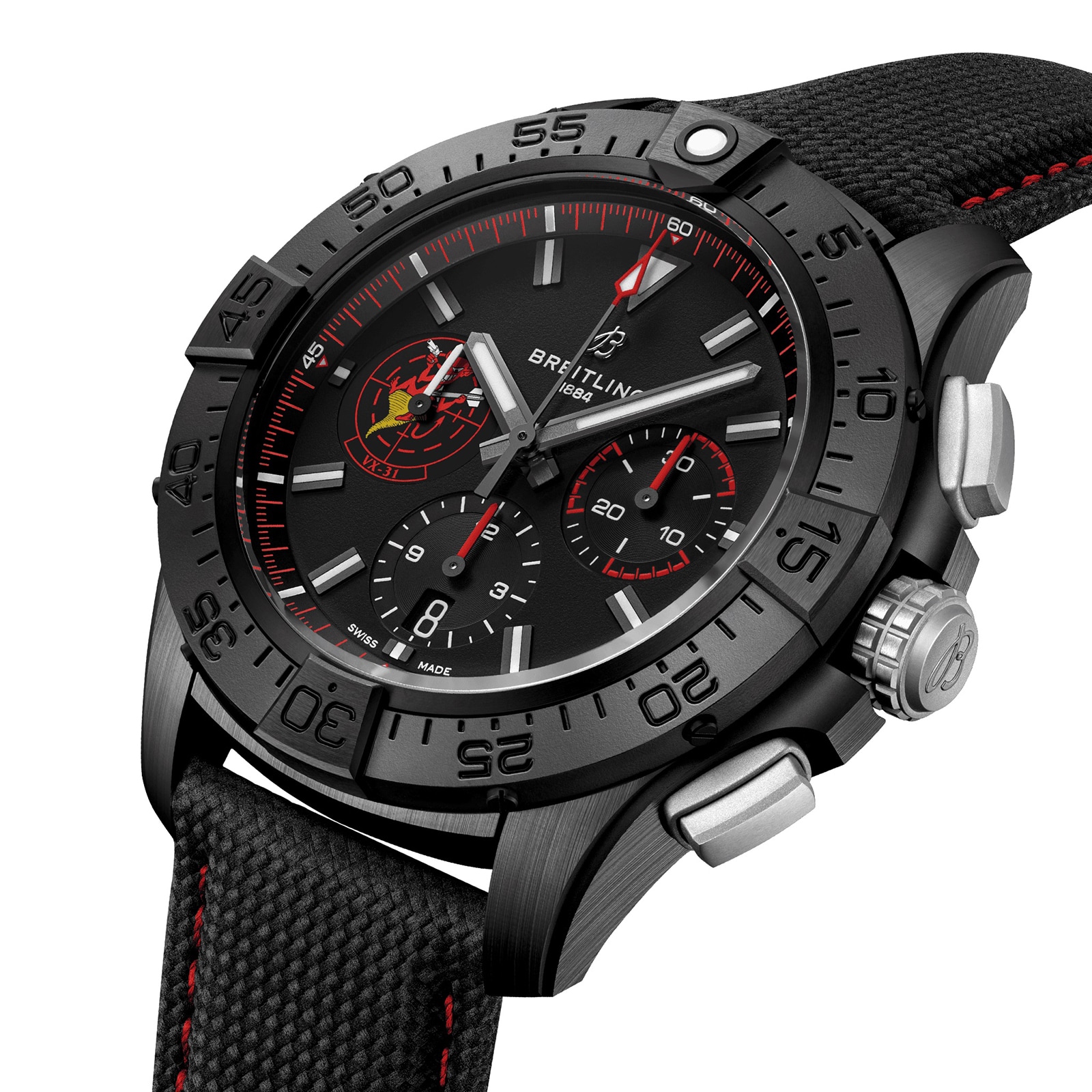 Breitling Avenger B01 Chronograph Night Mission USN Dust Devils 44mm Mens Watch Breitling Avenger B01 Chronograph Night Mission USN Dust Devils 44mm Mens Watch