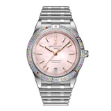 Breitling Chronomat Automatic 36 South Sea Pink Stainless Steel Bracelet Ladies Watch